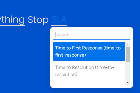 10. Select 'Time to First Response (time-to-first-response)' as 'SLA' and click 'Add to Board'